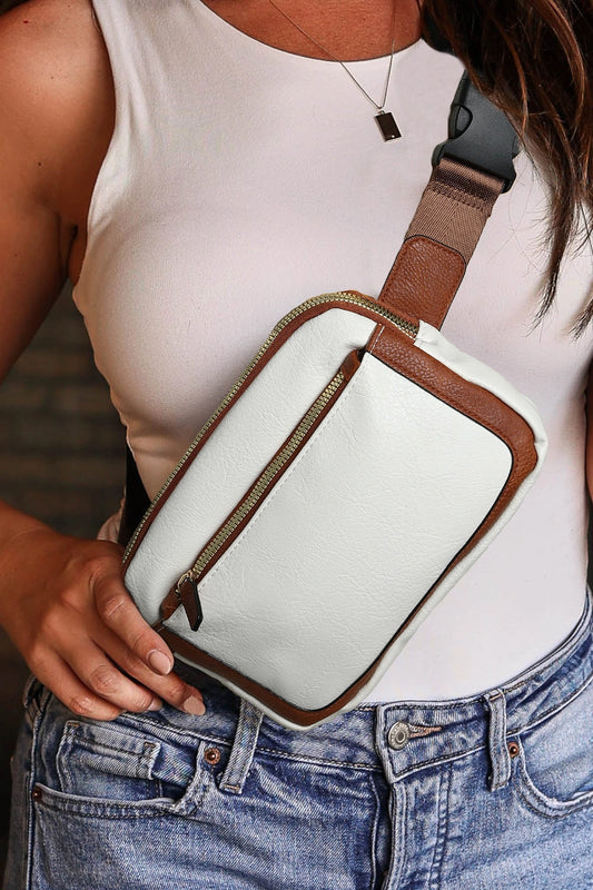 White Sand Crossbody Bag